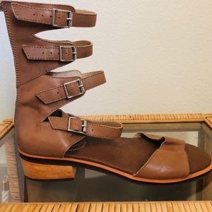 Genuine leather Gladiator sandals
